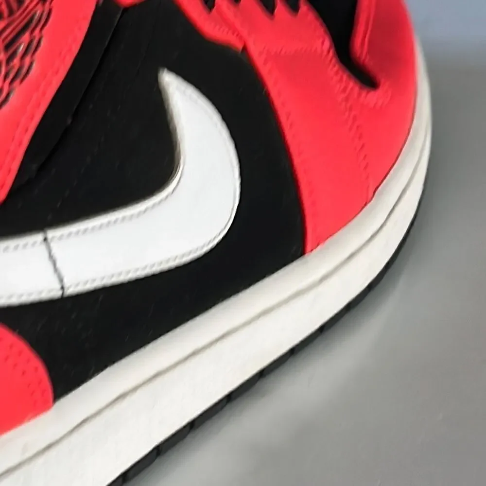 Nike Air Jordan 1 Retro Mid 'Infrared 23' Mens Sneakers Size 12 (Authentic)